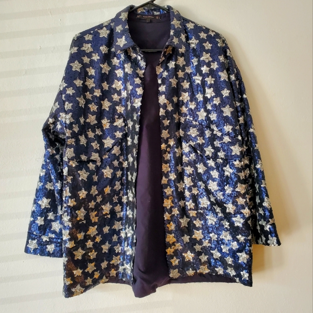 SOLD - Star Sequin Jacket